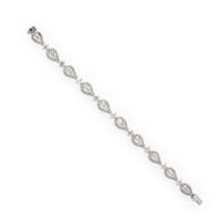 Diamond and Platinum Bracelet