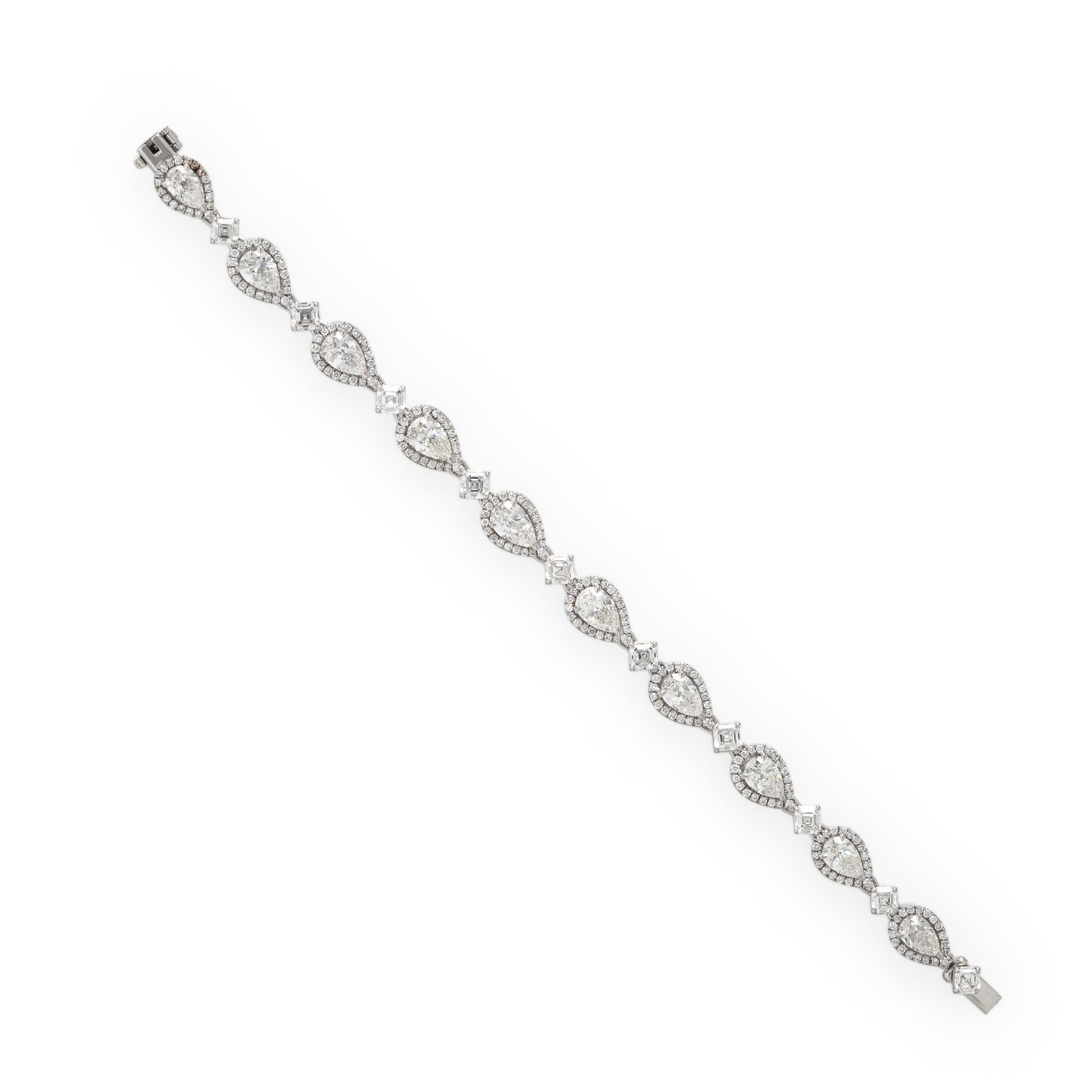 Diamond and Platinum Bracelet