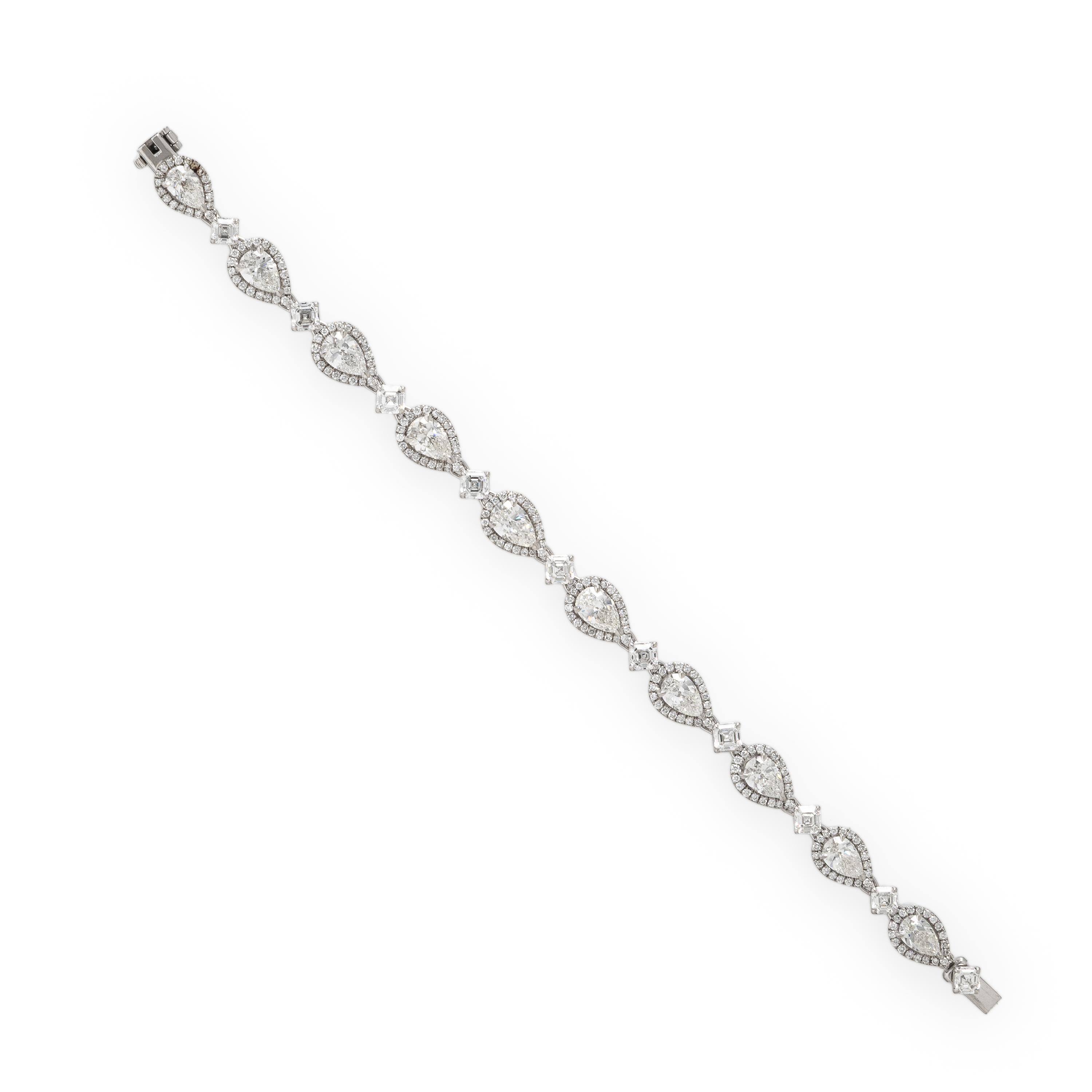 Diamond and Platinum Bracelet