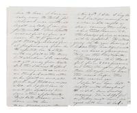 [CIVIL WAR]. Military preparations against a rebel attack by way of Canada and Lake Erie described in 18 pp. letter to Lt. Col. McCreary of the 145th Pennsylvania.