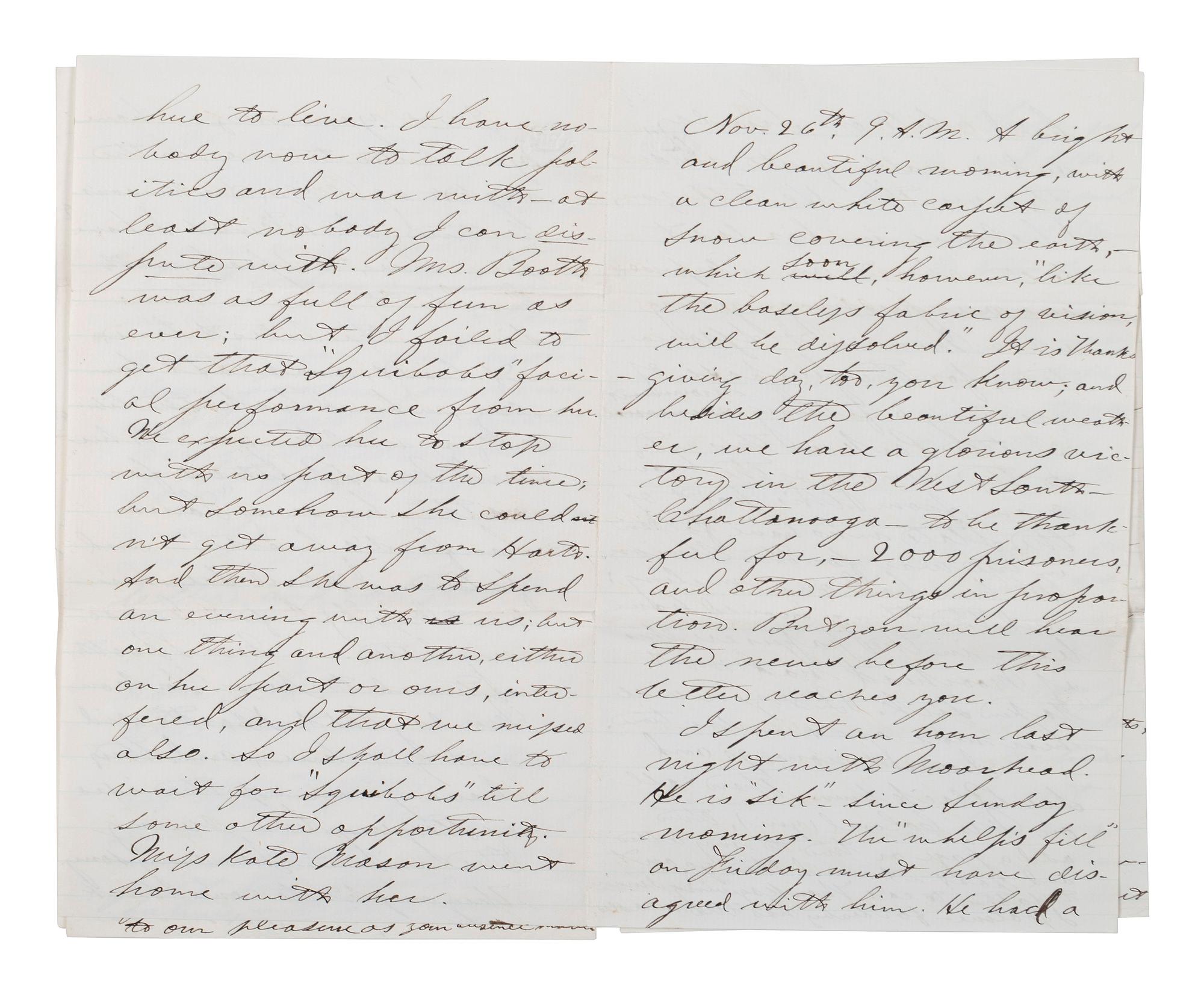 [CIVIL WAR]. Military preparations against a rebel attack by way of Canada and Lake Erie described in 18 pp. letter to Lt. Col. McCreary of the 145th Pennsylvania.