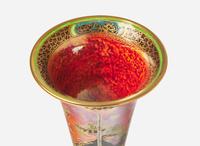 A Wedgwood Fairyland Lustre "Daventry" Footed Vase, UK, 1920s