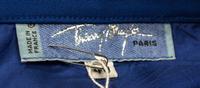 A Thierry Mugler Royal Blue Wool Skirt Suit, Size 40.