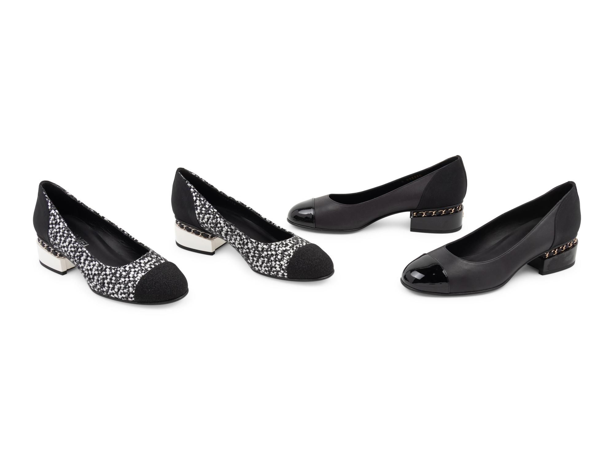 Two Pairs of Chanel Shoes