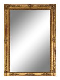 A Louis Philippe Giltwood Mirror