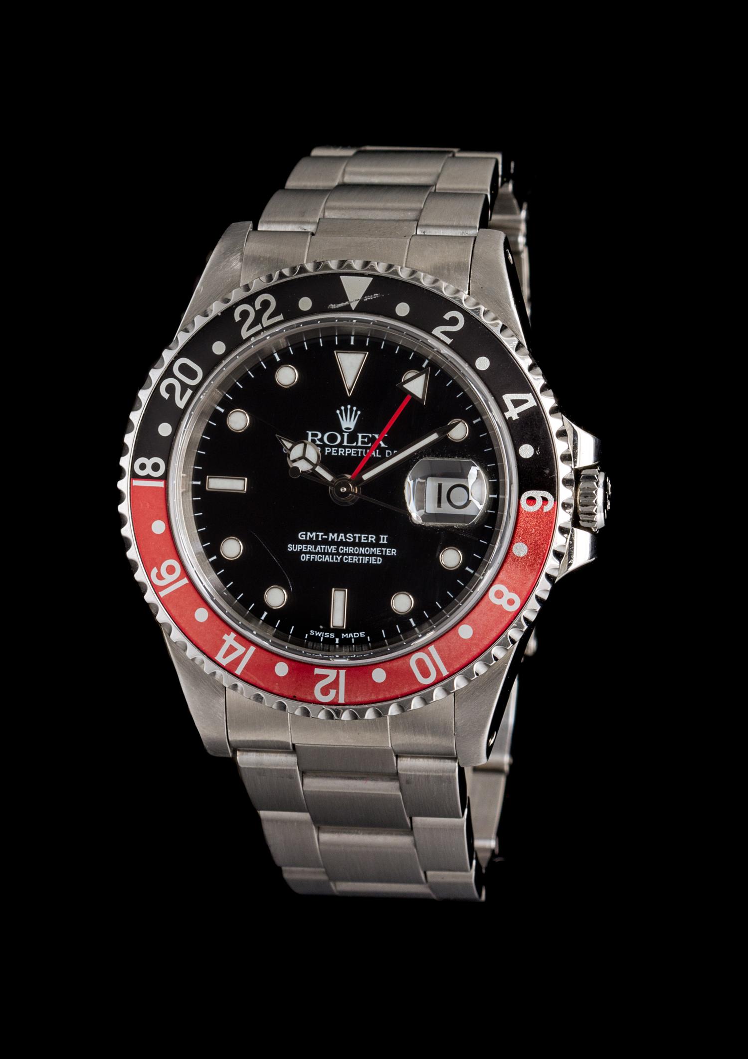 A Stainless Steel Ref. 16710 GMT-Master II Wristwatch, Rolex, Circa 1999,