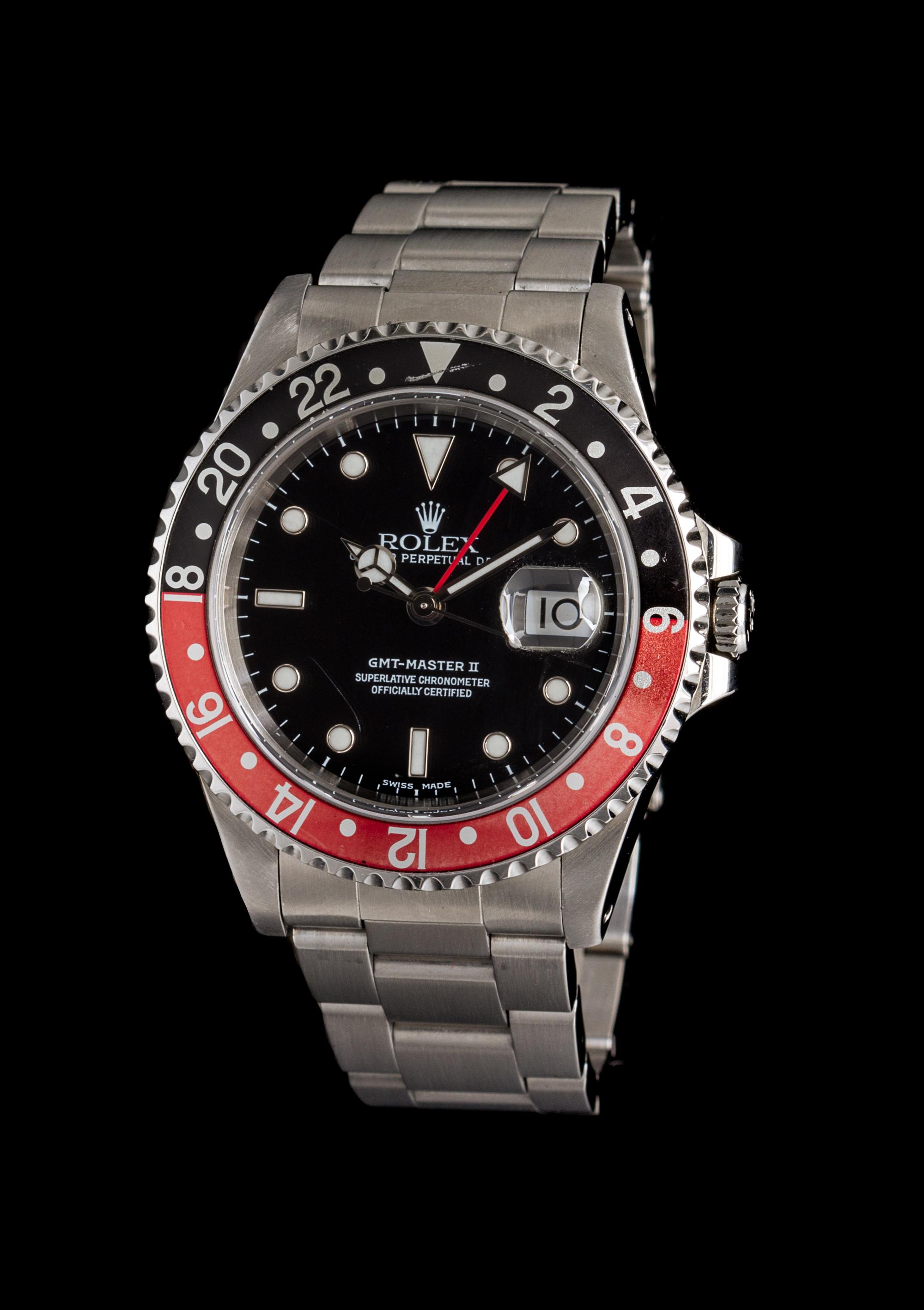 A Stainless Steel Ref. 16710 GMT-Master II Wristwatch, Rolex, Circa 1999,