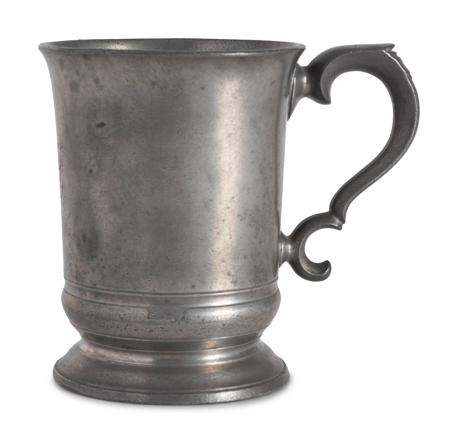 Three English Pewter Table Articles