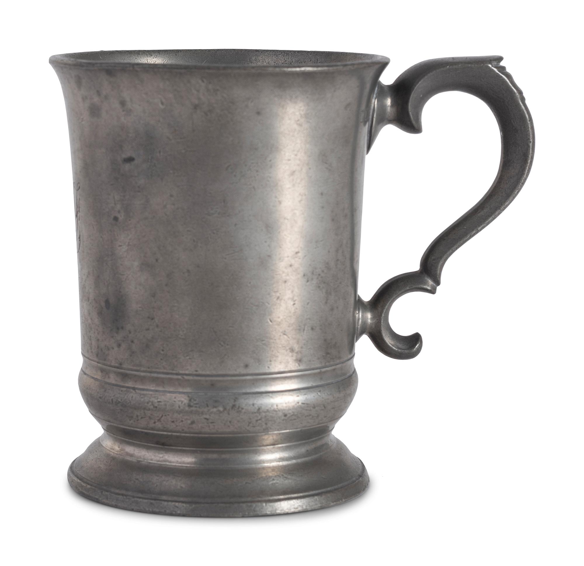 Three English Pewter Table Articles