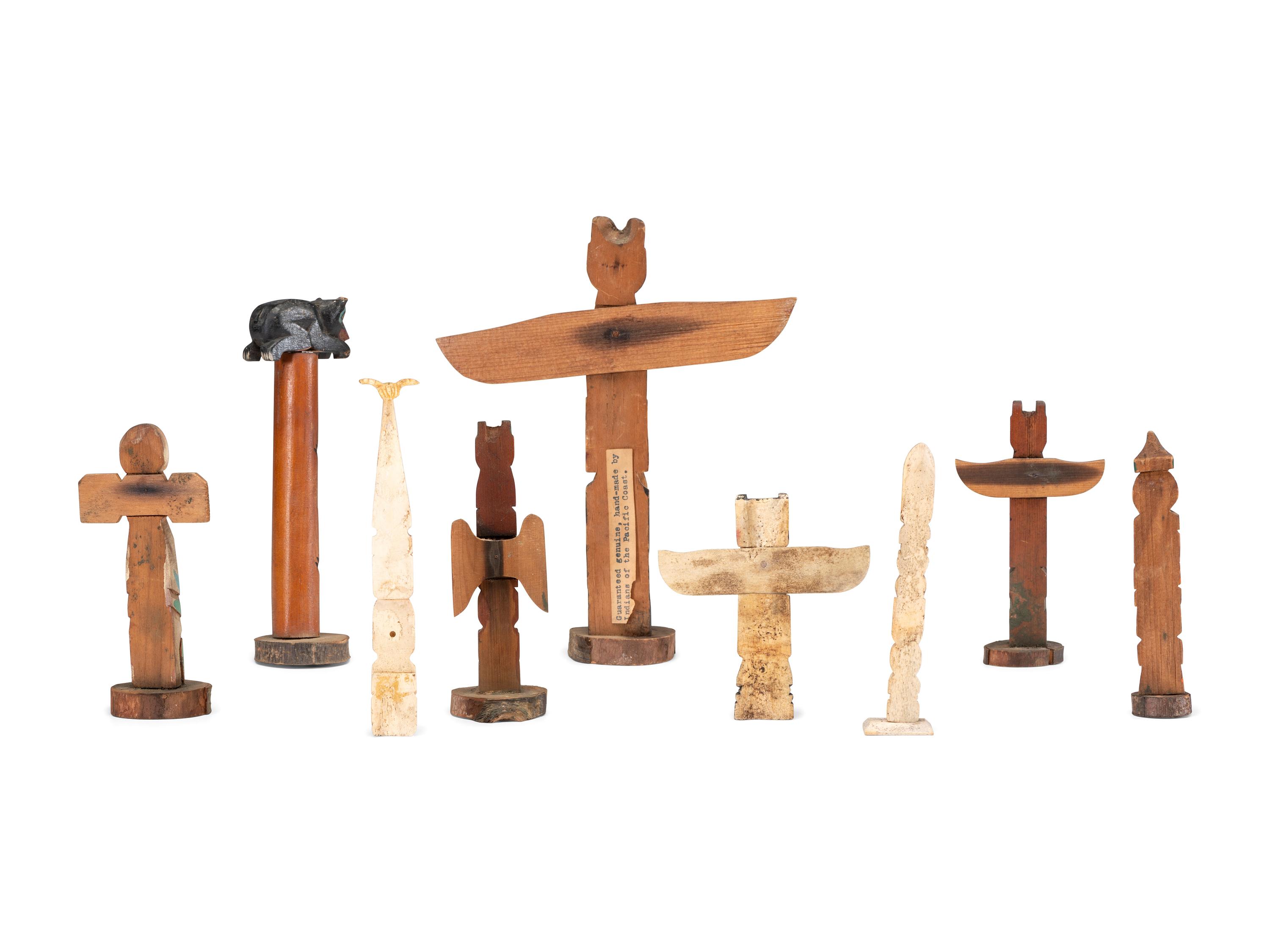 Miniature Souvenir Totem Poles