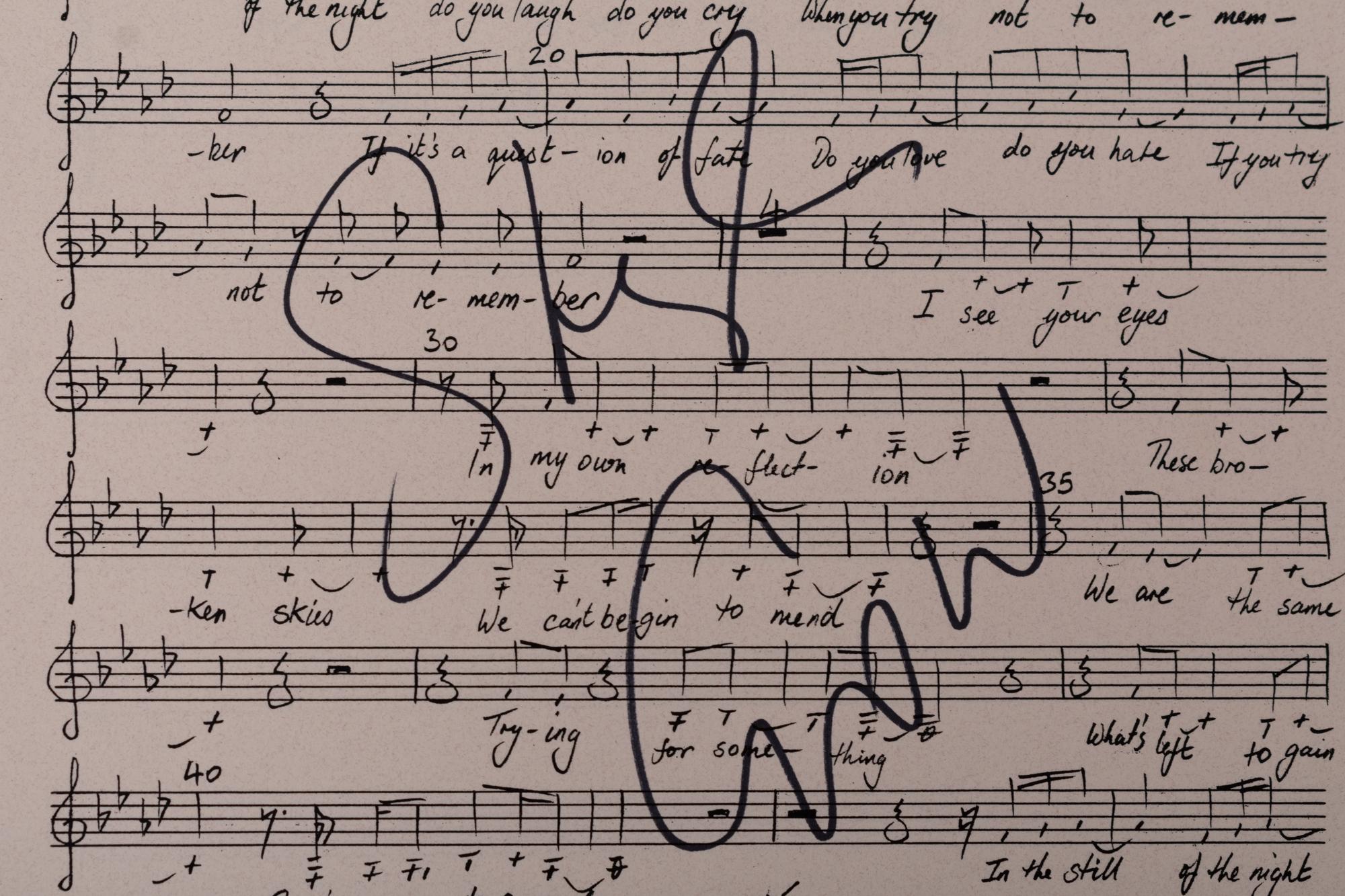 (Film Scores) A group of 8 music scores for films, comprising: