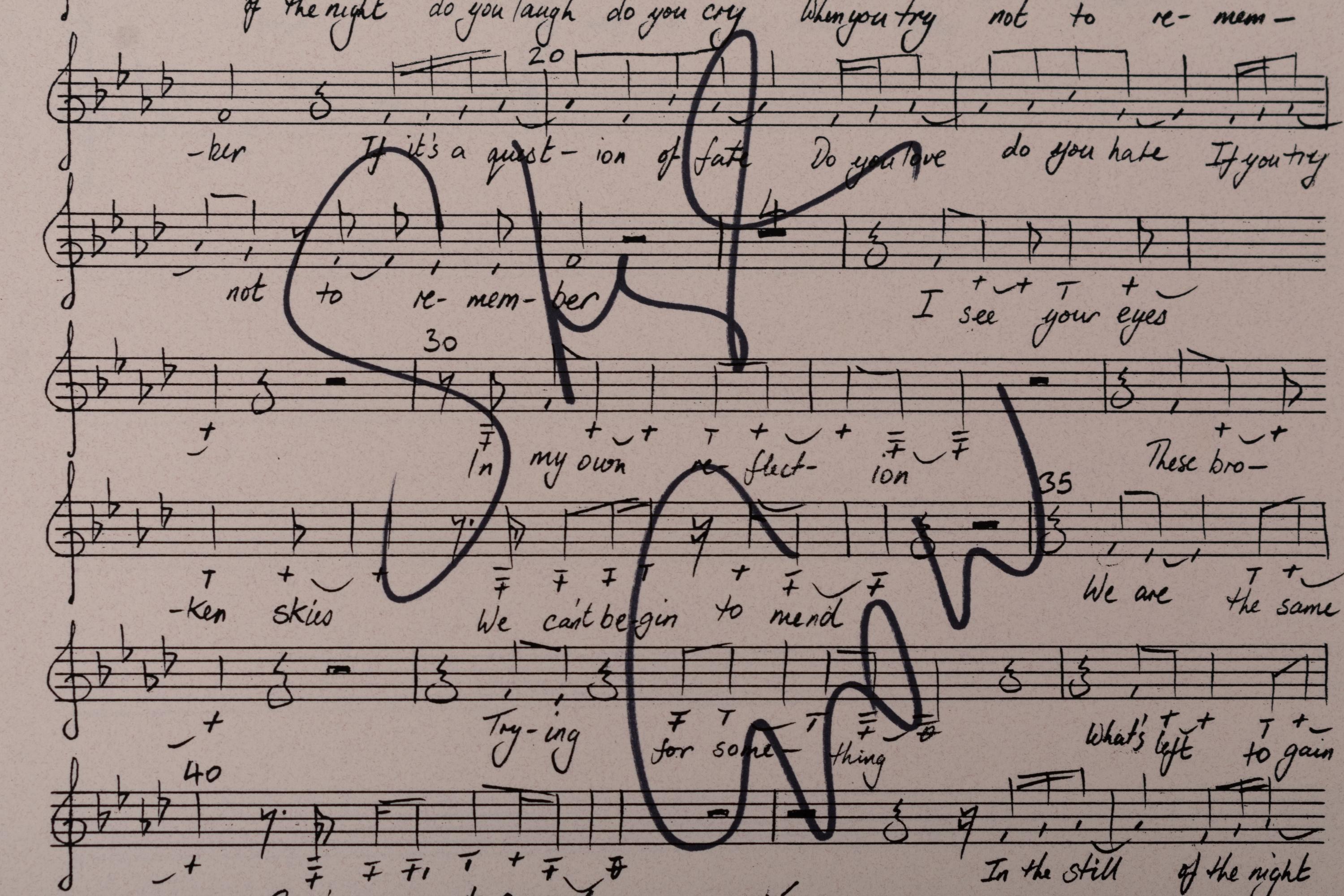 (Film Scores) A group of 8 music scores for films, comprising: