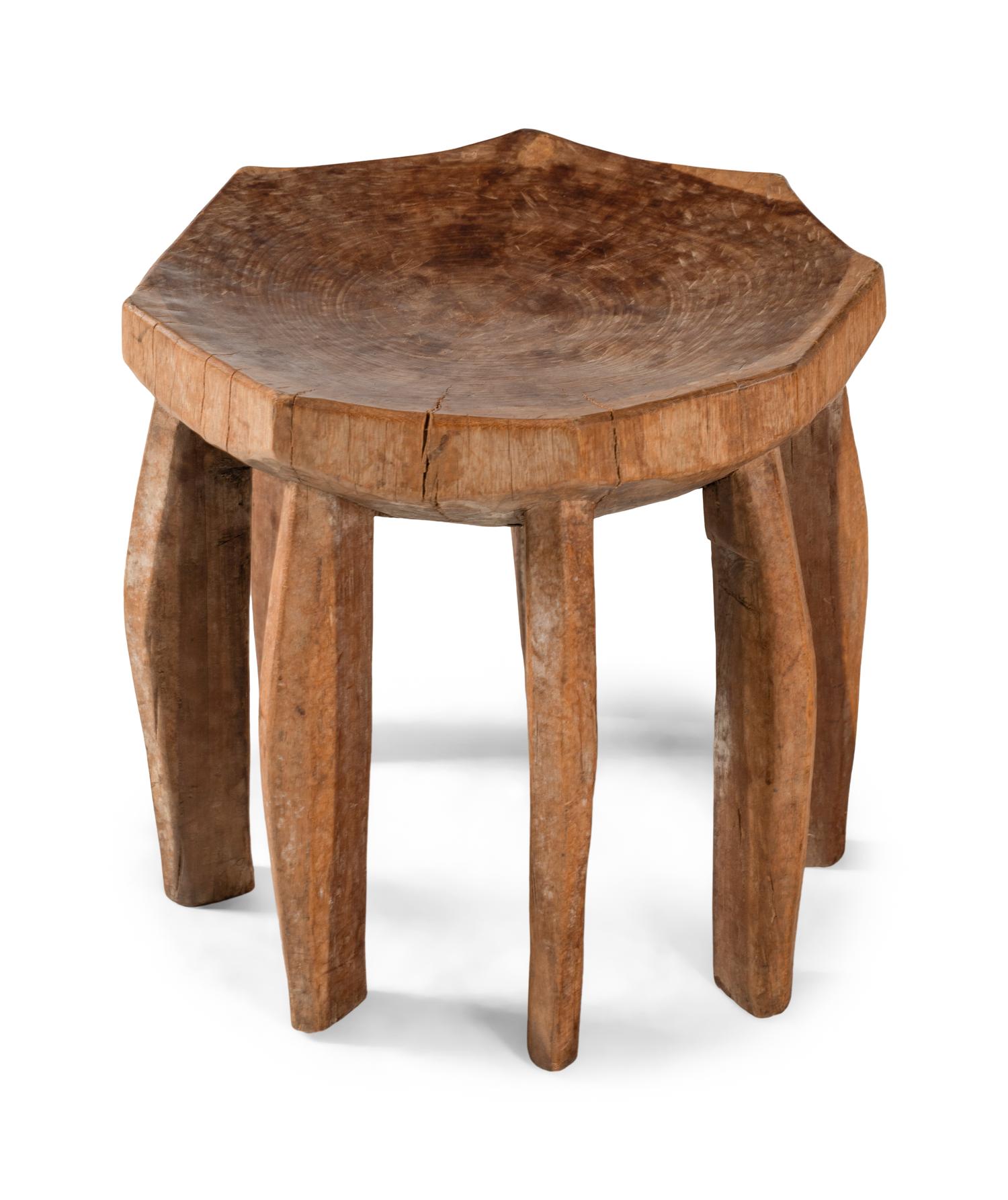 An African Carved Stool