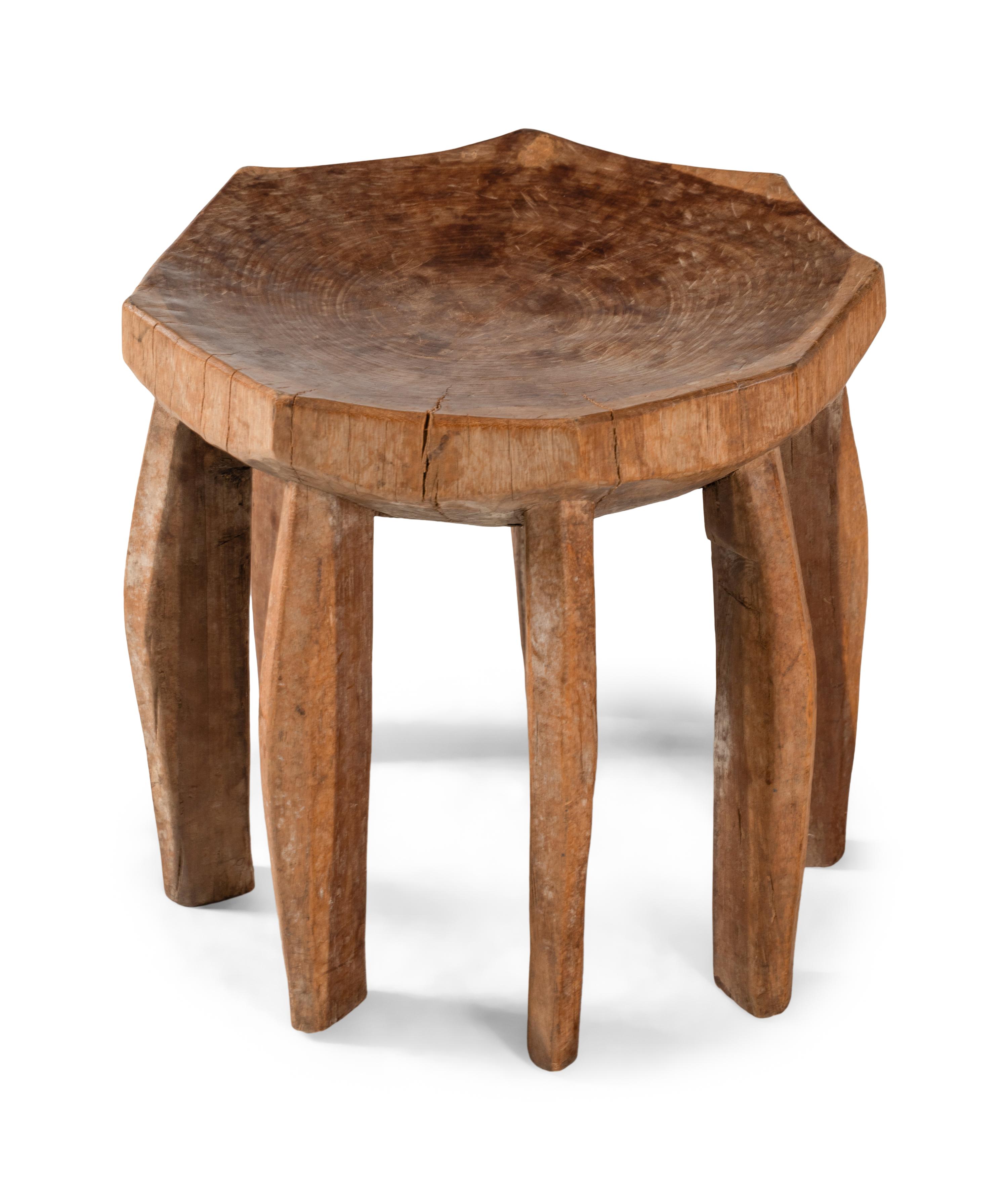 An African Carved Stool