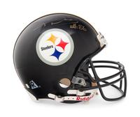 A Group of Signed Autograph Football Items Including Joe Namath