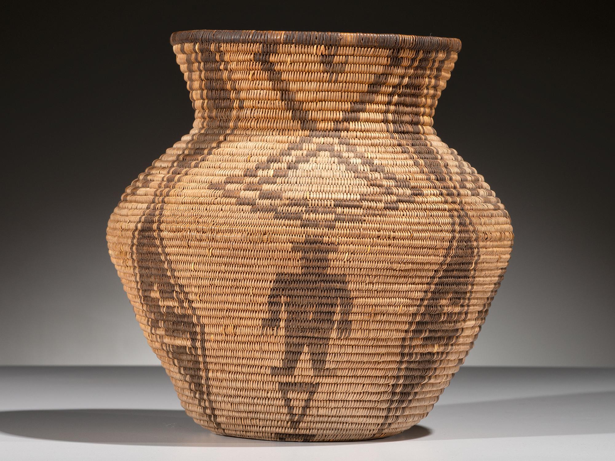 Apache Figural Basket