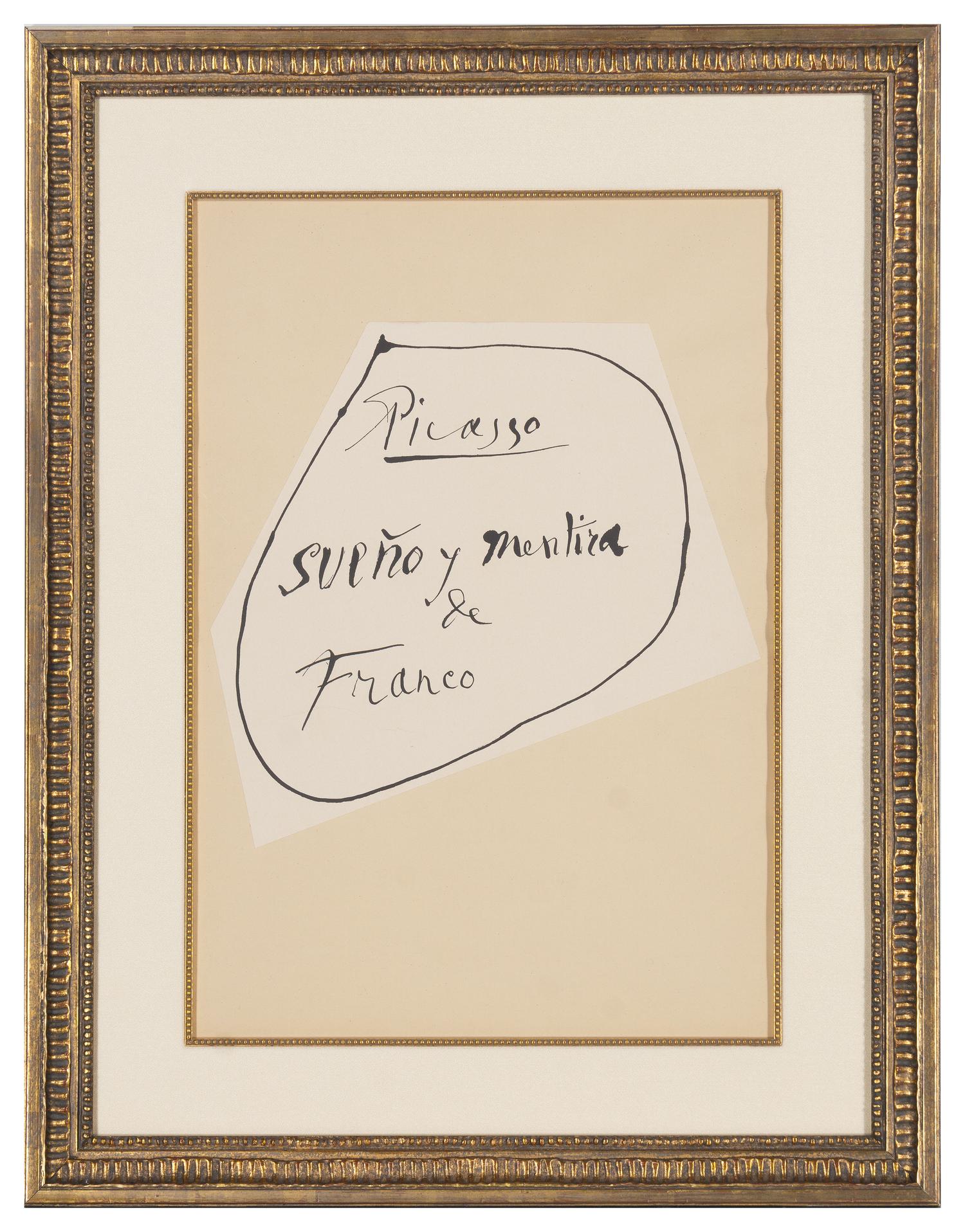 Sueño y mentira de Franco (the pair, with accompanying dedicated text page and frontispiece), 1937