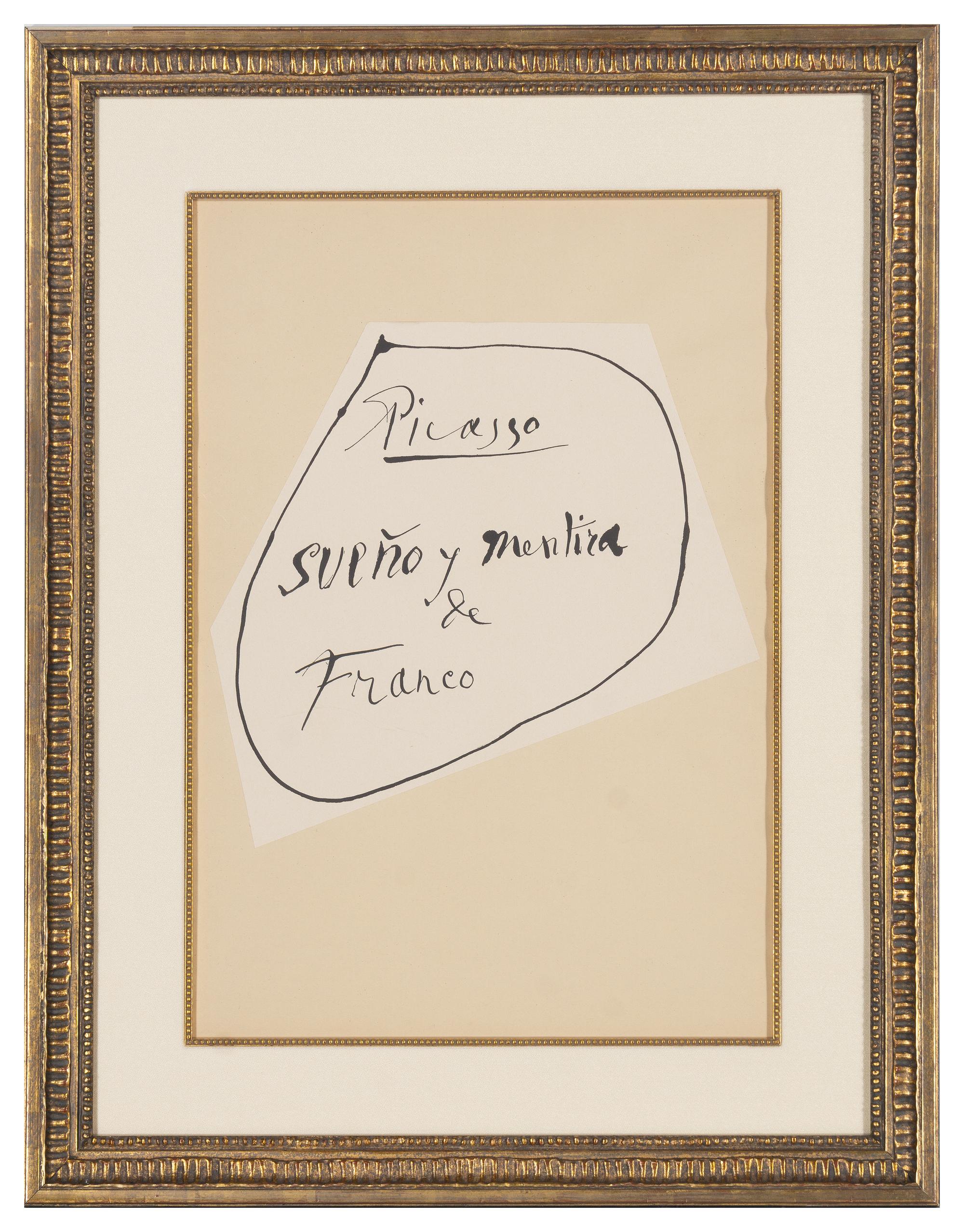 Sueño y mentira de Franco (the pair, with accompanying dedicated text page and frontispiece), 1937