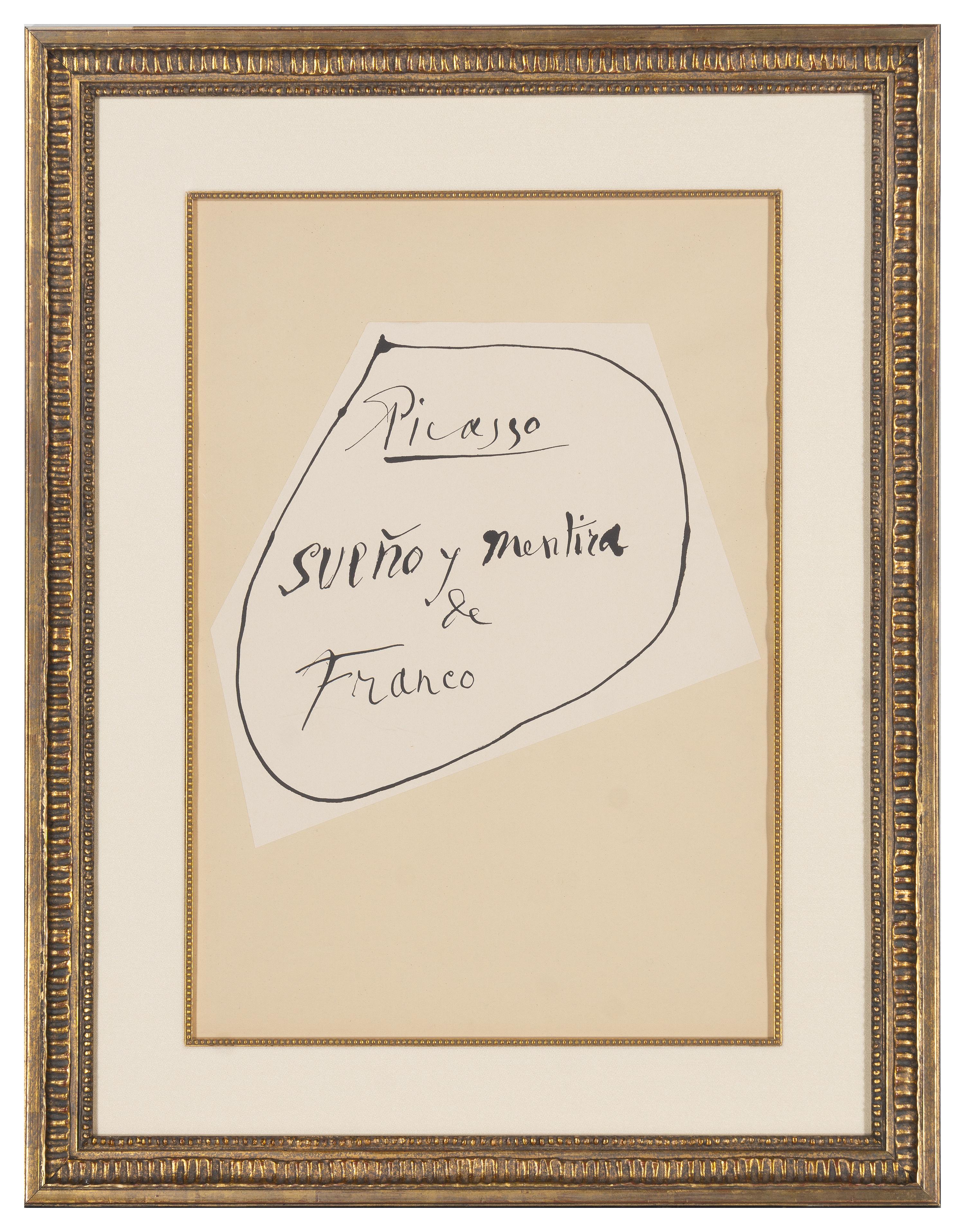Sueño y mentira de Franco (the pair, with accompanying dedicated text page and frontispiece), 1937