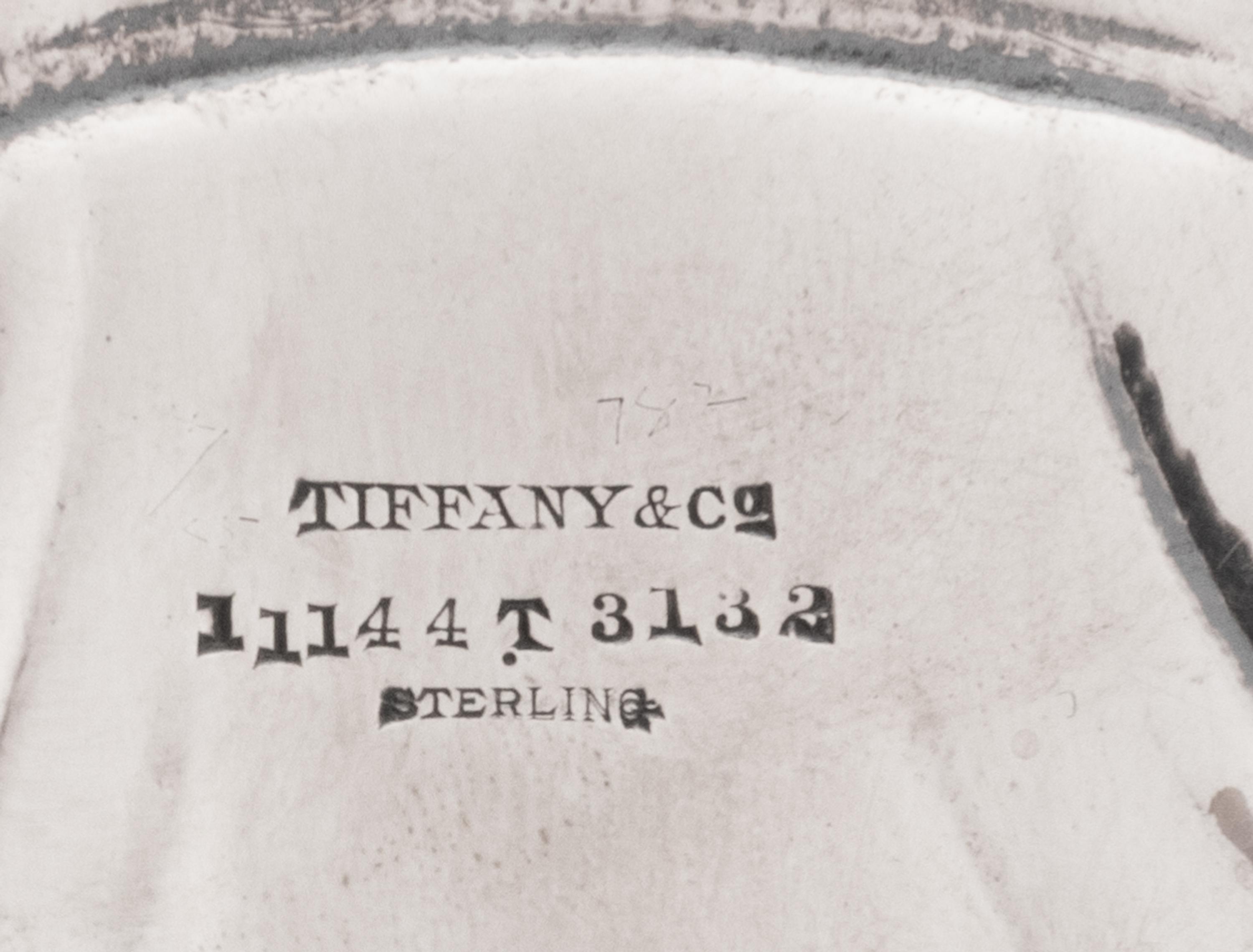 A Tiffany & Co. Silver Shell Tray