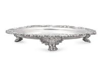 A Small Classical Silver Salver, Thomas Fletcher (1787-1866) & Sidney Gardiner (1787-1828), Active 1811-1827, Philadelphia, PA, Circa 1820s