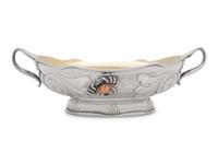 An American Silver and Mixed Metal Serving Bowl