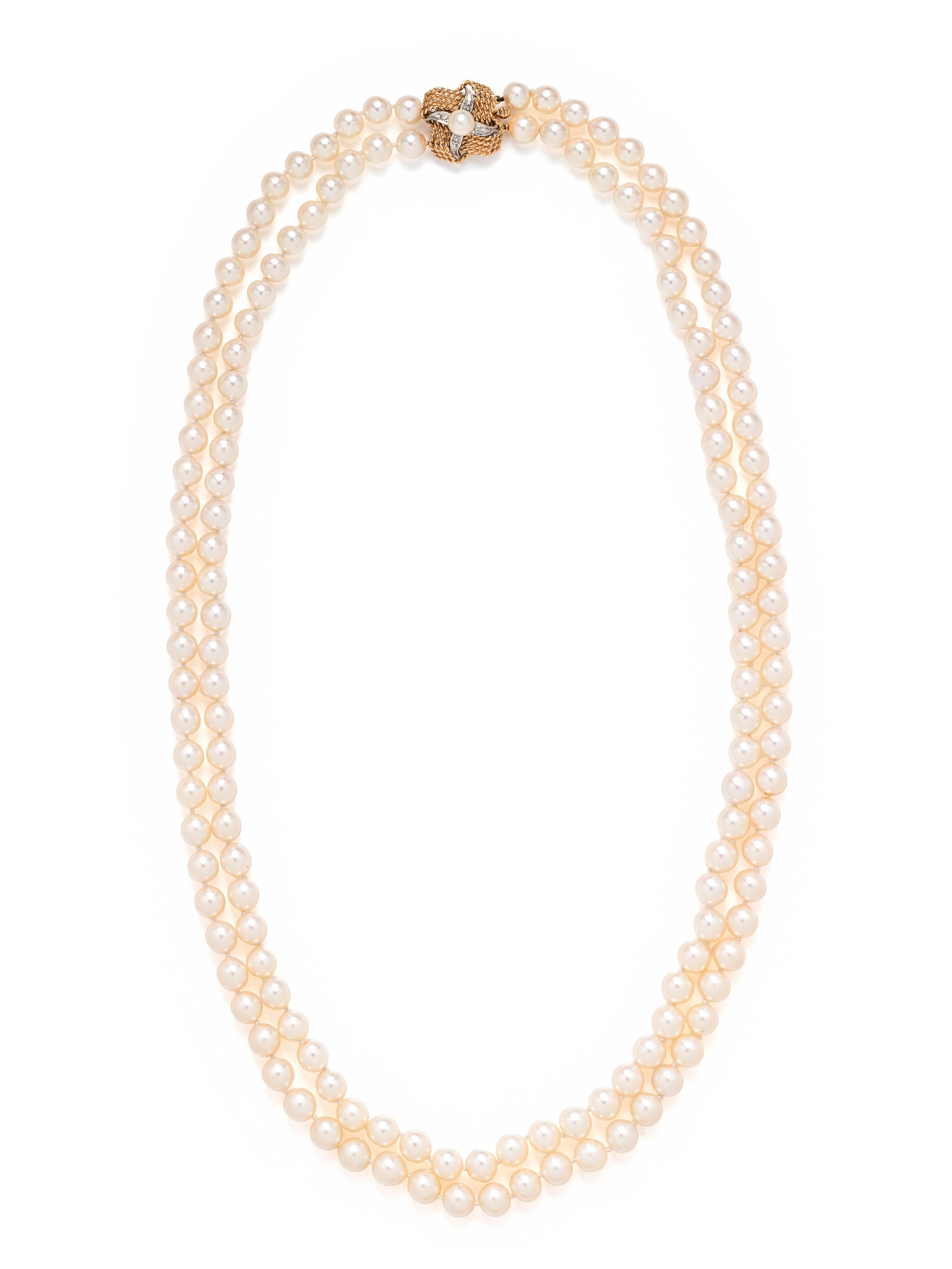 CULTURED PEARL NECKLACE