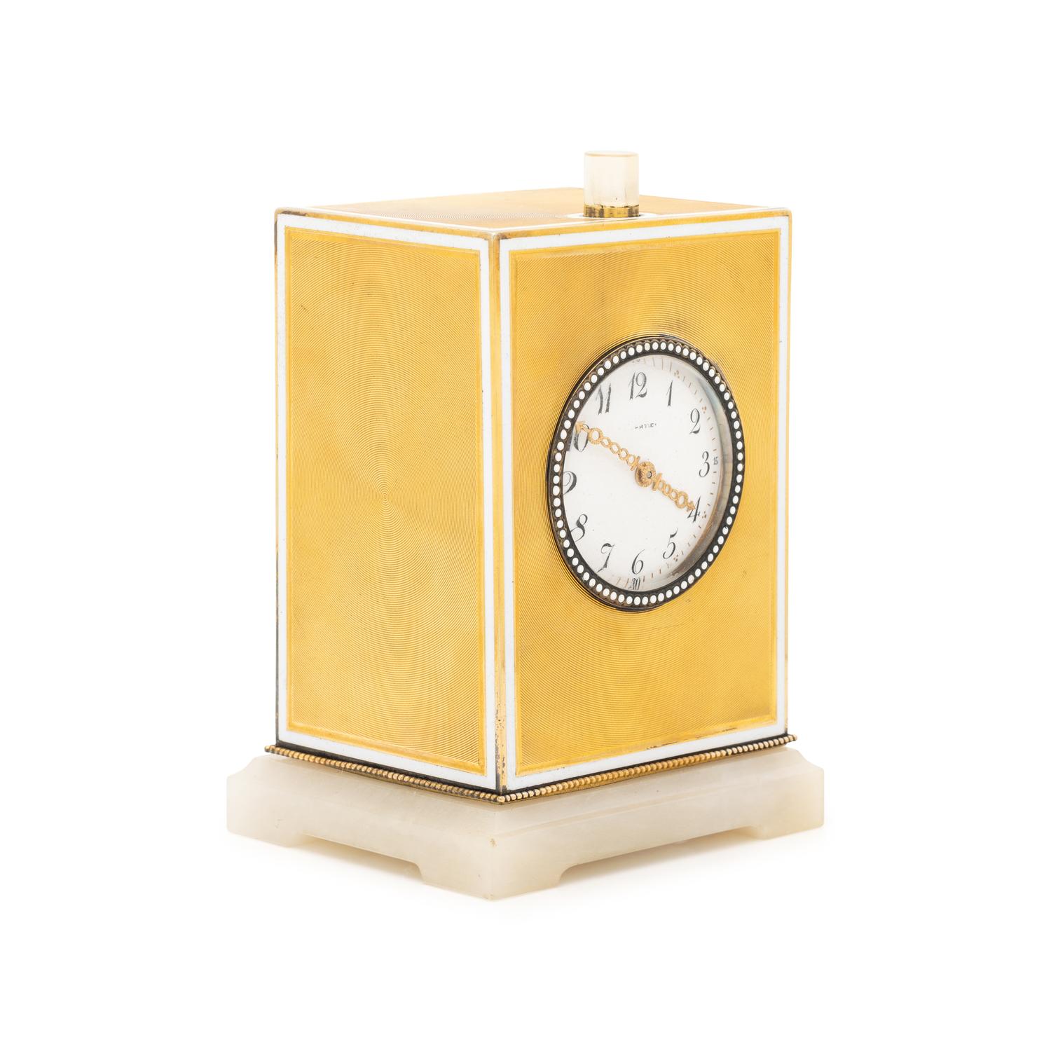 CARTIER, MINUTE REPEATER CARRIAGE CLOCK