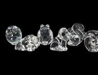 A Collection of Steuben Glass Animal Figures