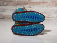 Sioux Fully Beaded Hightop Moccasins
