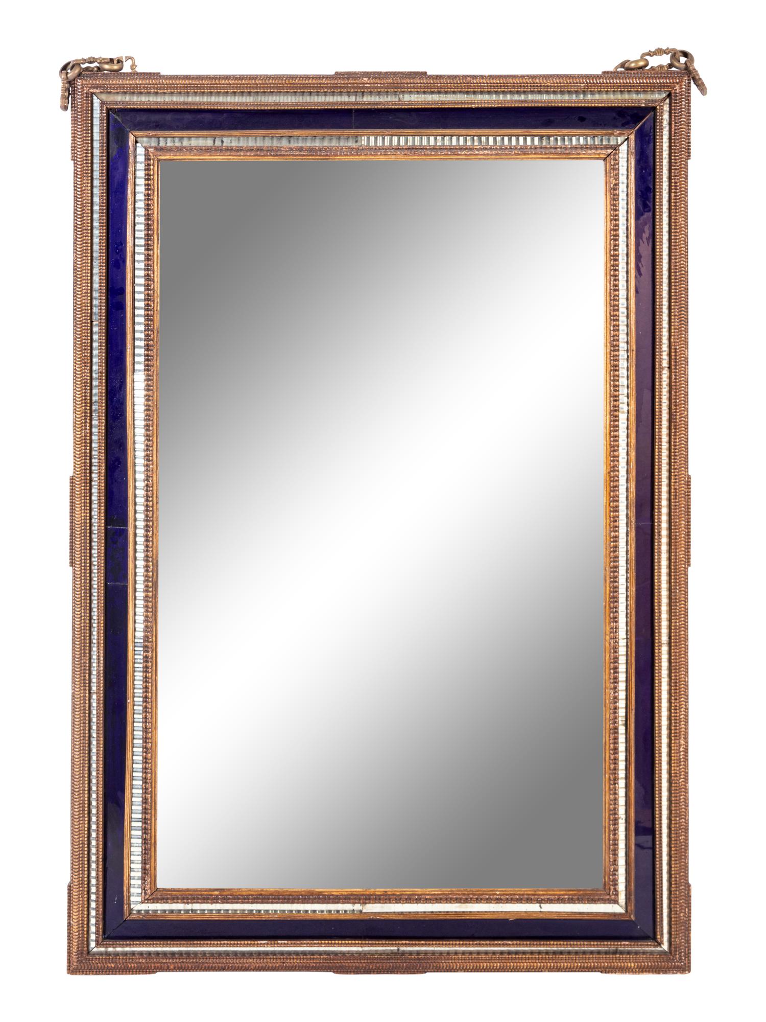 An Italian Glass Mirror