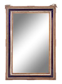 An Italian Glass Mirror