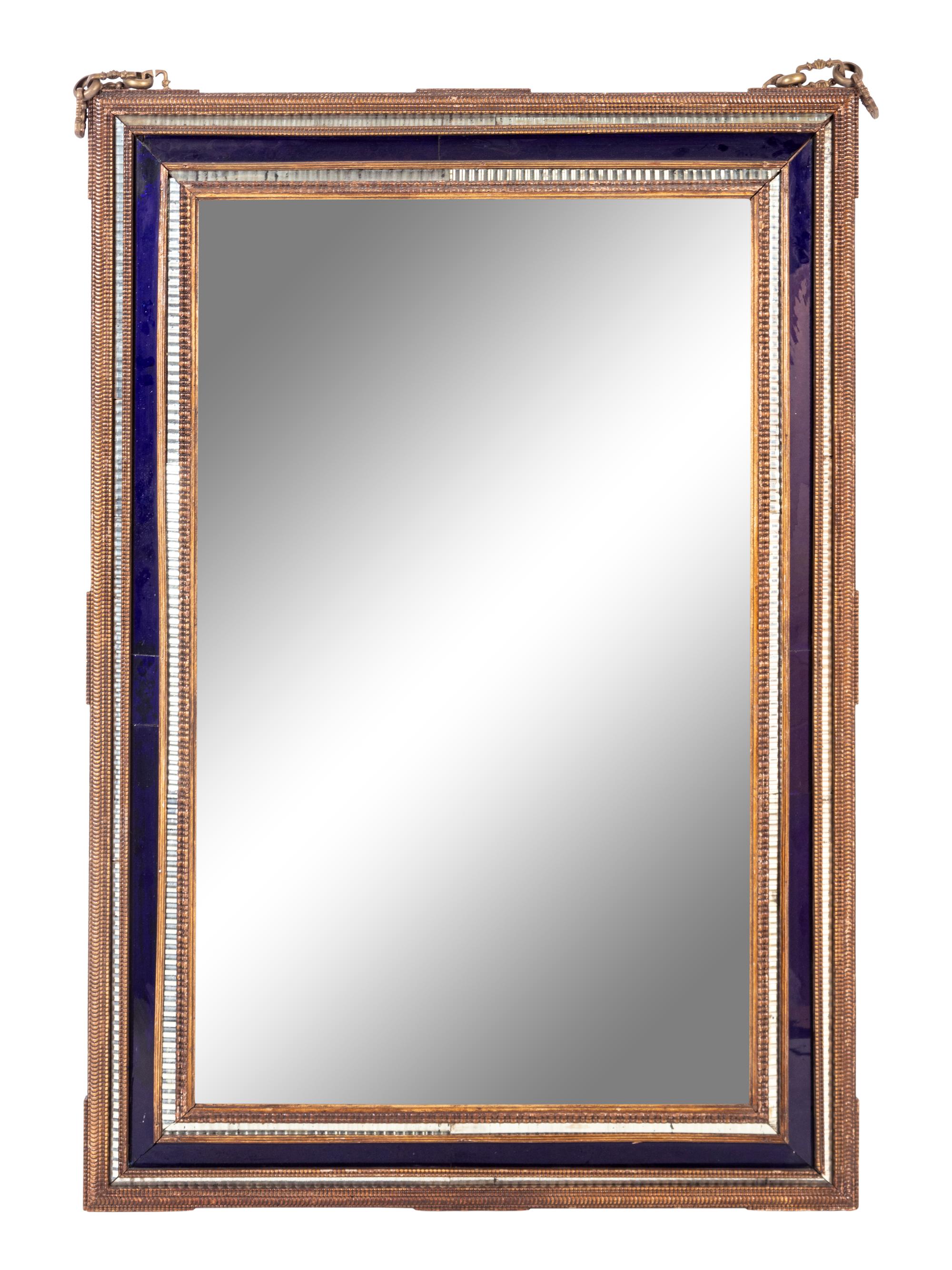 An Italian Glass Mirror