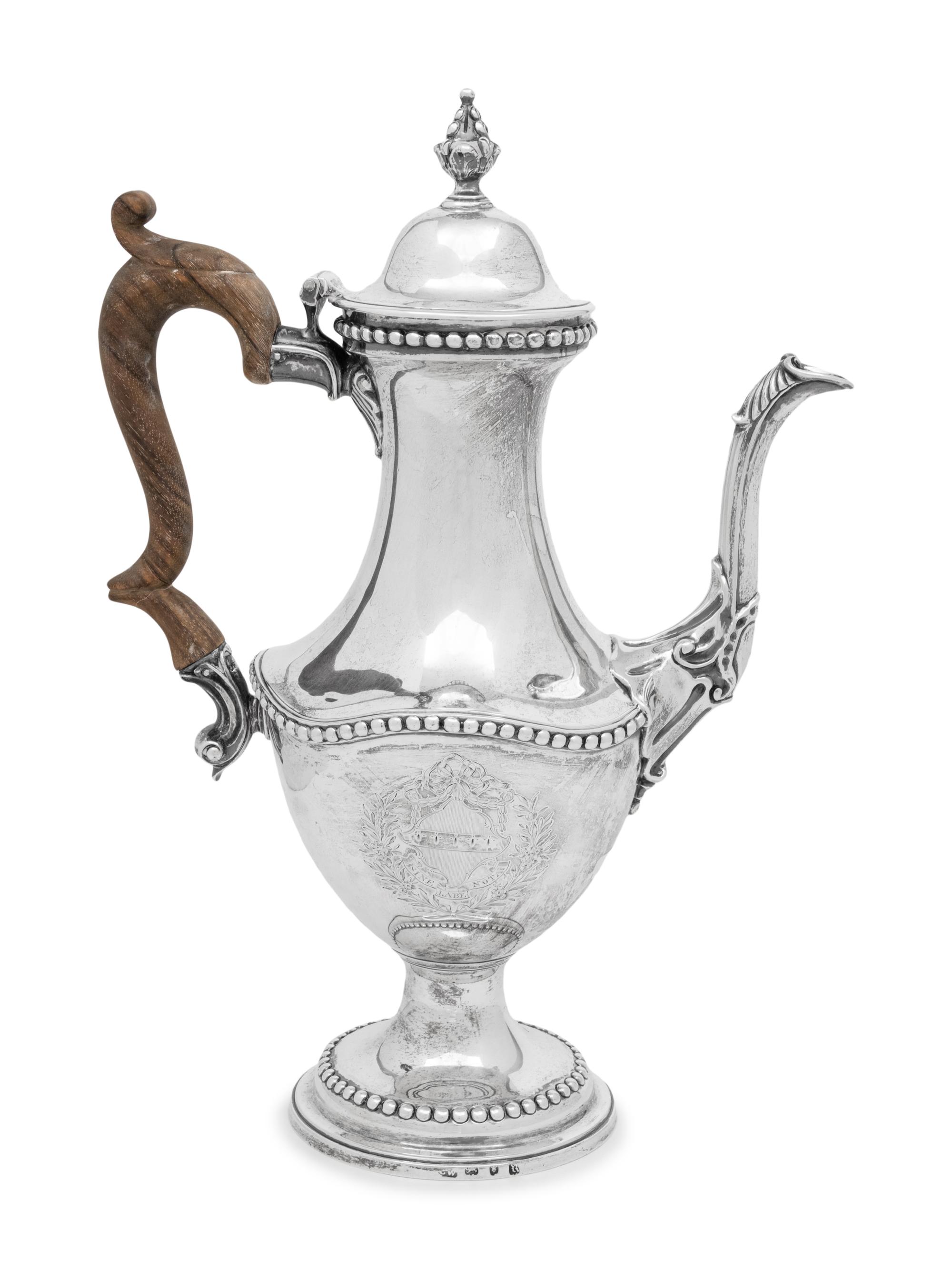A George III Silver Coffee Pot