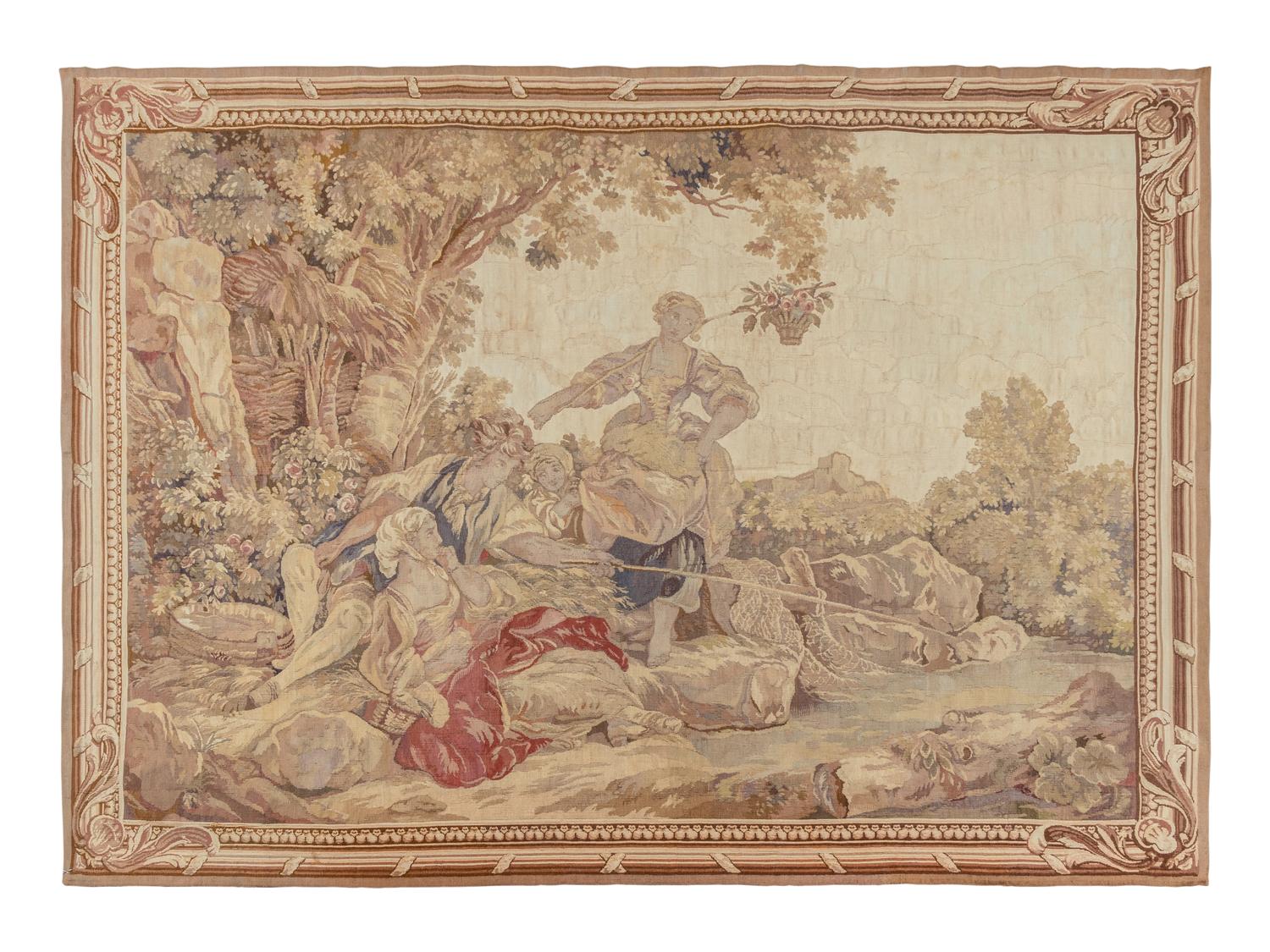A French Wool Tapestry