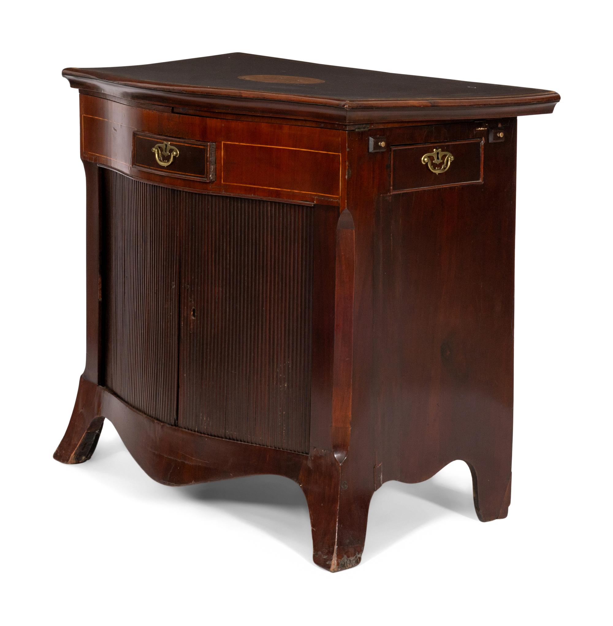 A Dutch Inlaid Mahogany Metamorphic Server