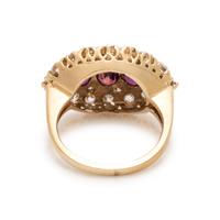 RUBY AND DIAMOND RING