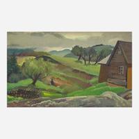Leon Kroll (American, 1884–1975) Pastoral Farming