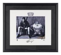 A Ken Griffey Jr. Signed Autograph "Taz and Junior" Display,