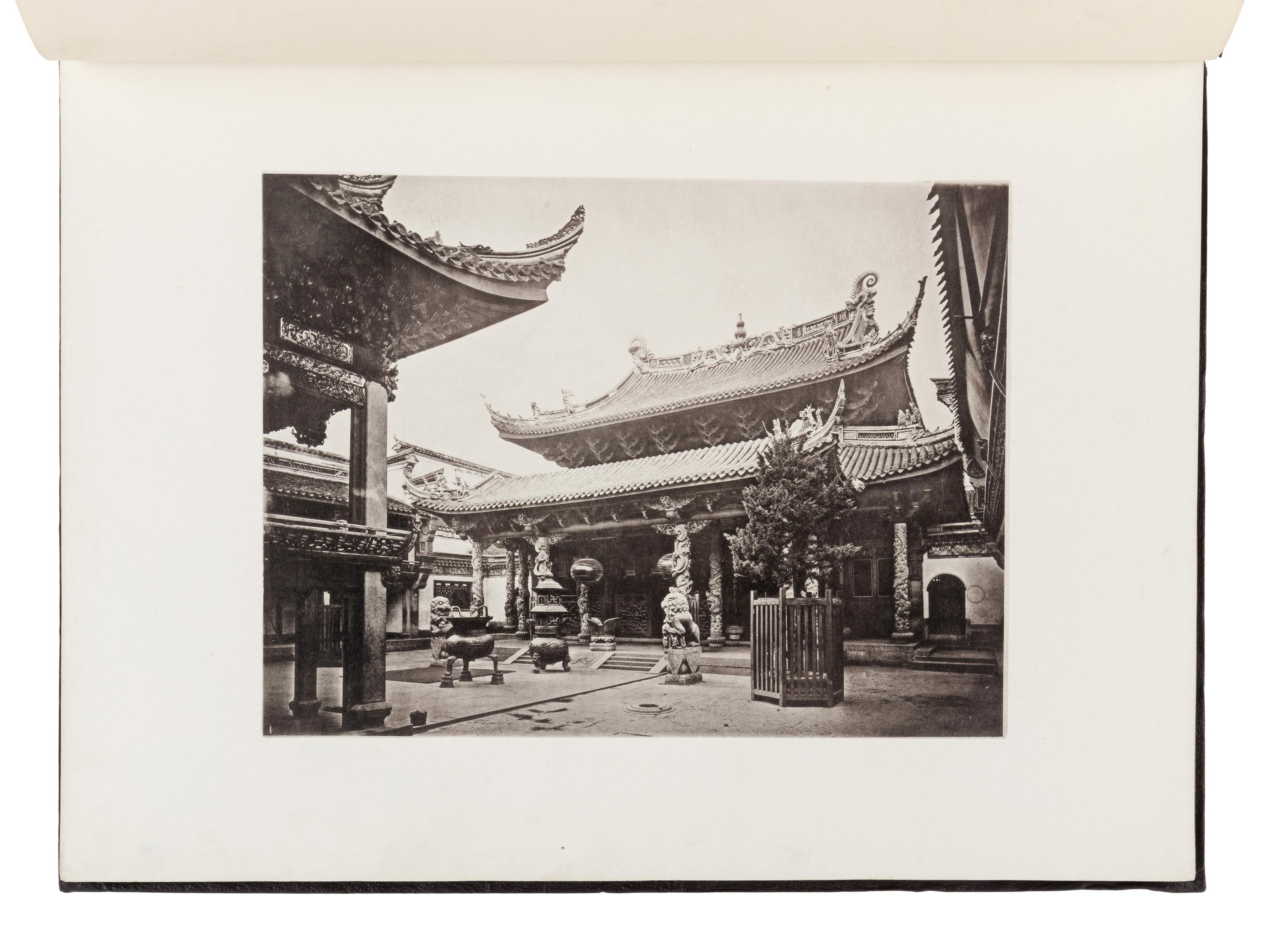 THOMSON, John (1837-1921). Illustrations of China and its People. A Series of Two Hundred Photographs, with Letterpress Descriptive of the Placed and People Represented . London: Sampson Low, Marston, Low, and Searle, 1873-1874.