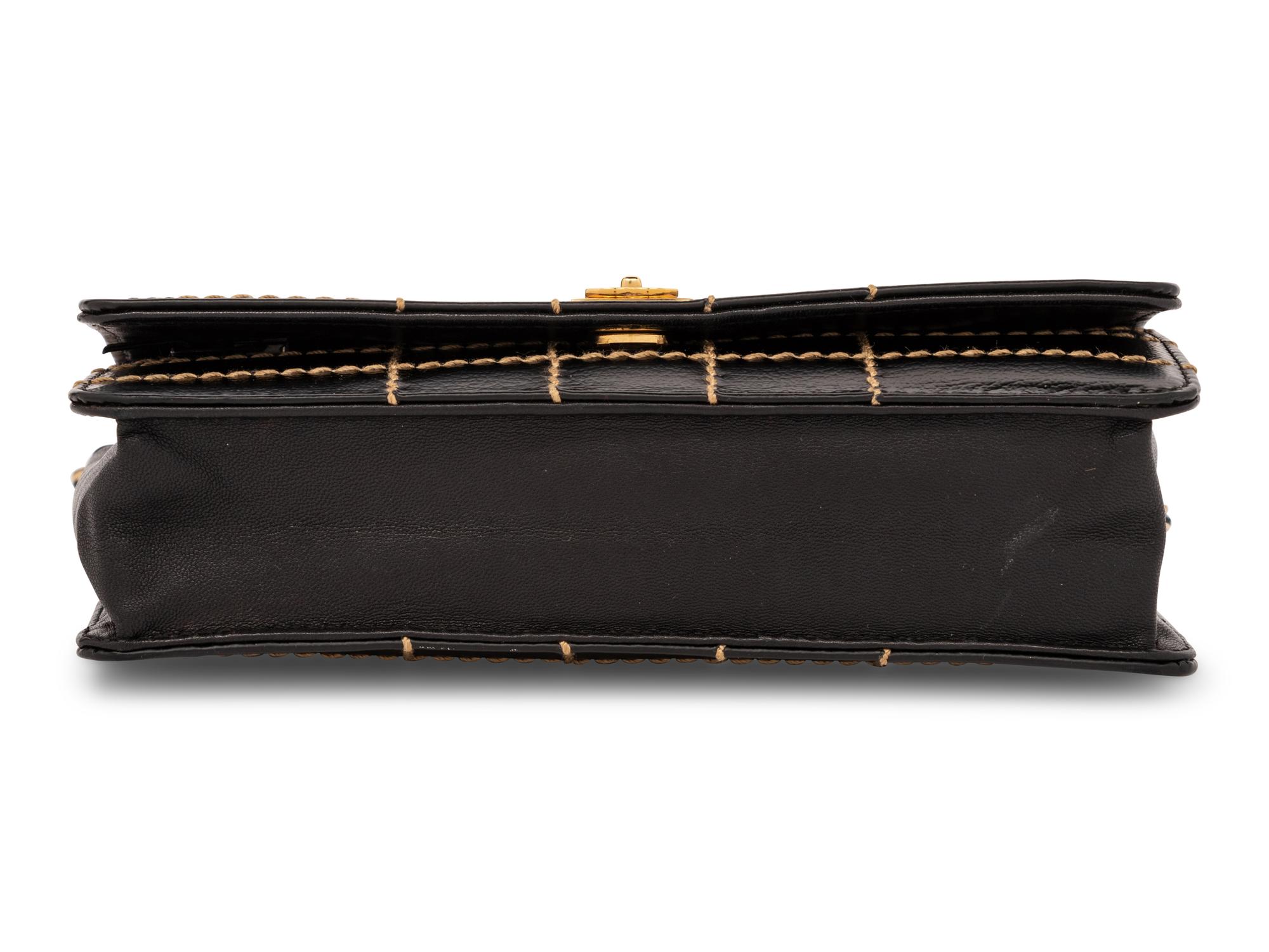 Chanel Surpique Wallet-on-Chain, 2002-03