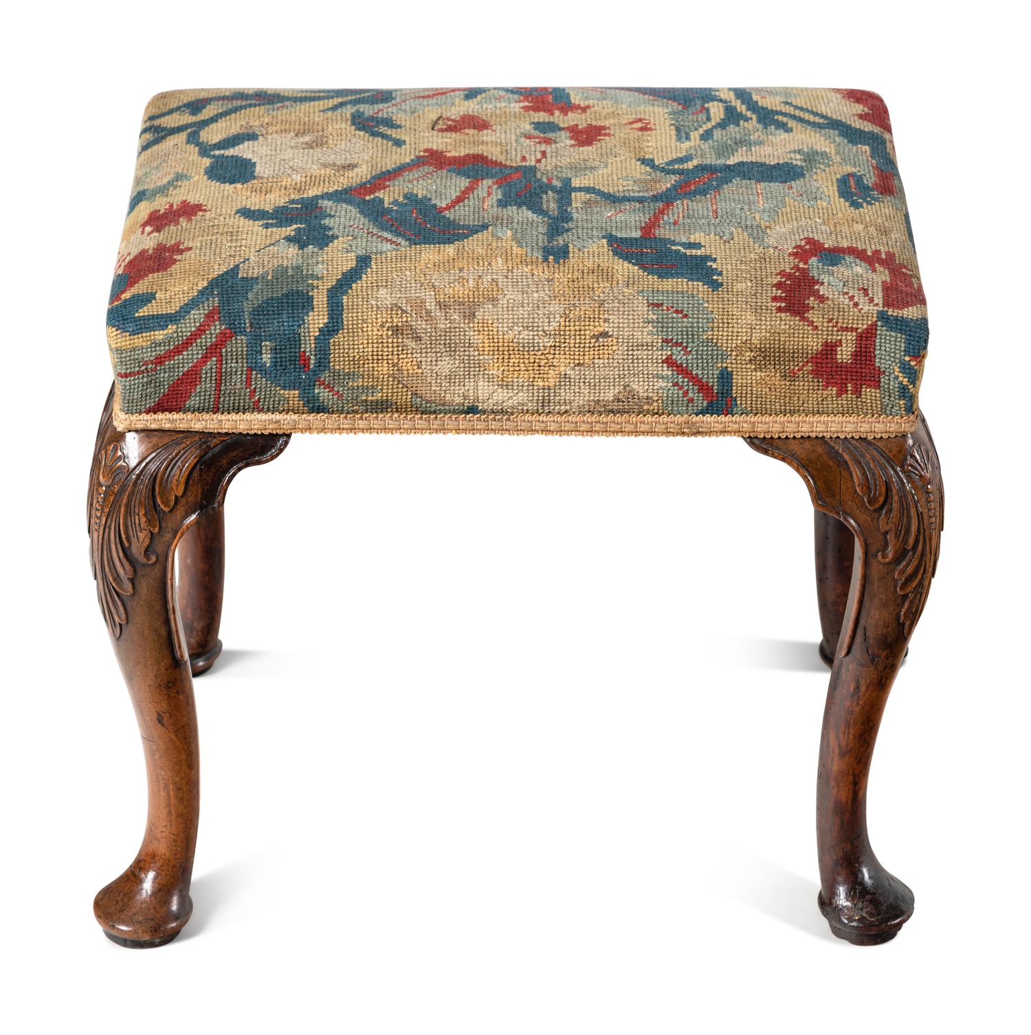 A George II Mahogany Stool