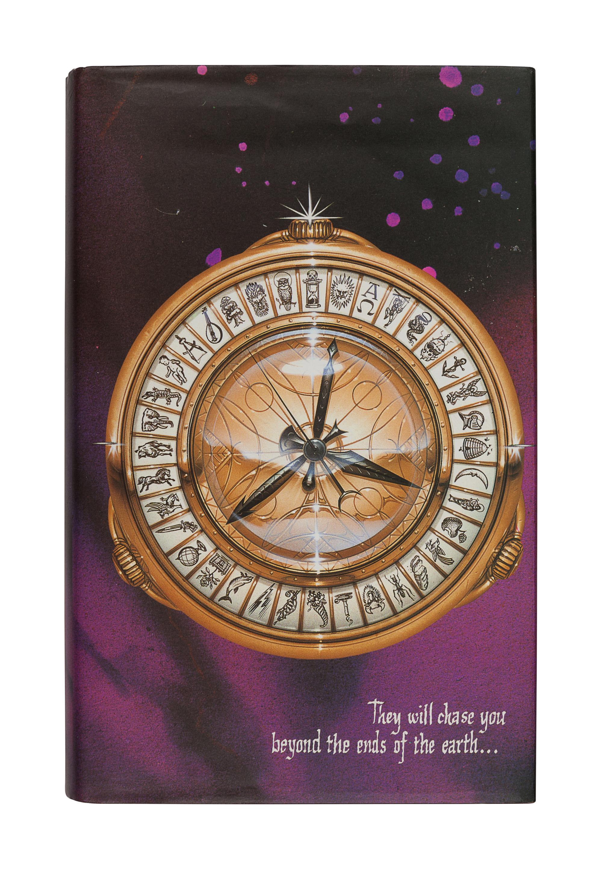 PULLMAN, Philip. [His Dark Materials trilogy:] Northern Lights . — The Subtle Knife . — The Amber Spyglass . London: Scholastic, 1995-1997-2000.
