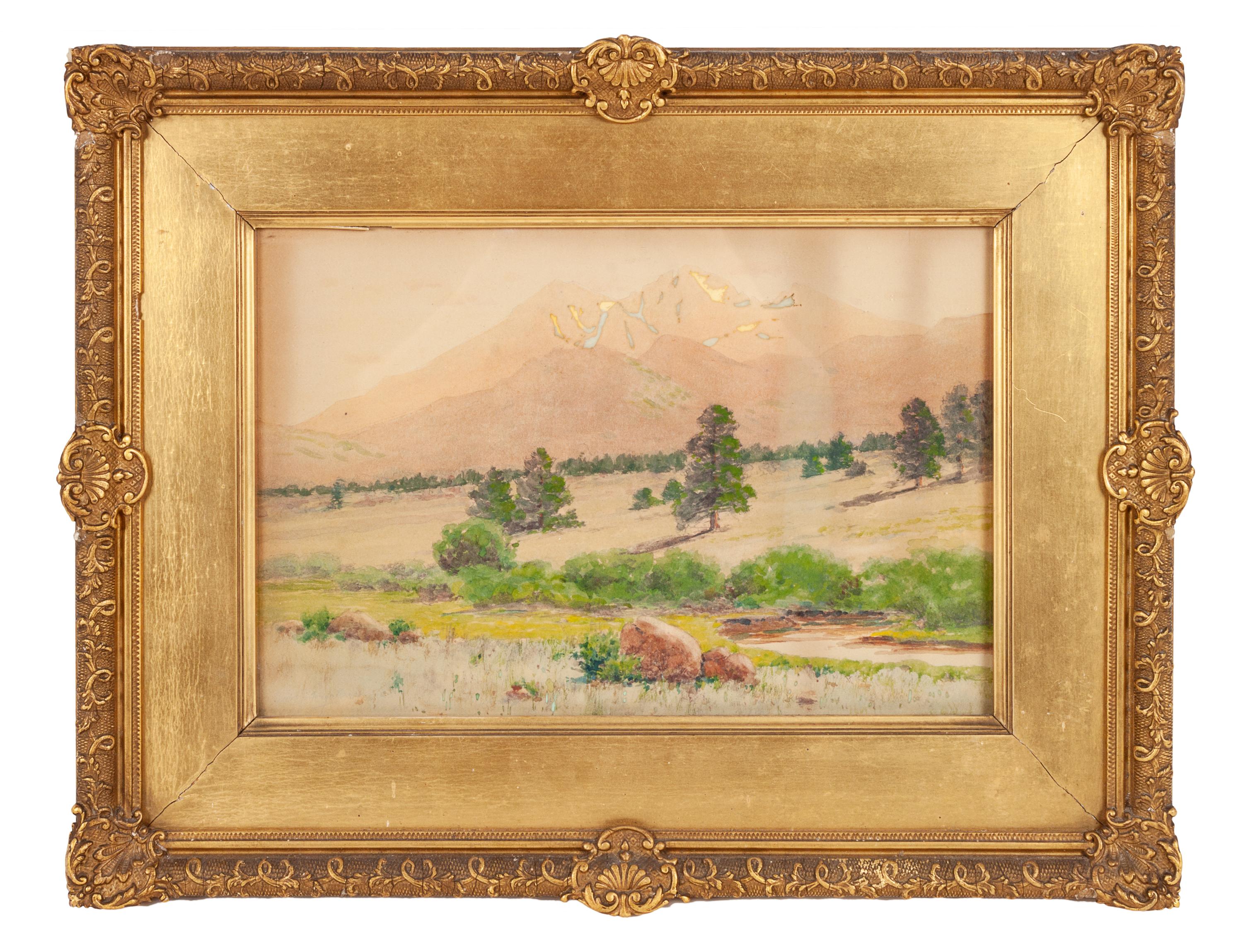 Long's Peak from Estes Park, Summer Afternoon
