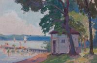 American School, (20th century), Regional Landscapes (five works)