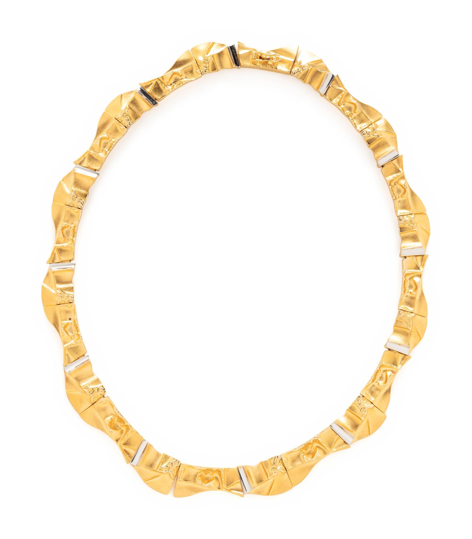 LAPPONIA, YELLOW GOLD NECKLACE