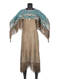 Plateau Beaded Hide Dress