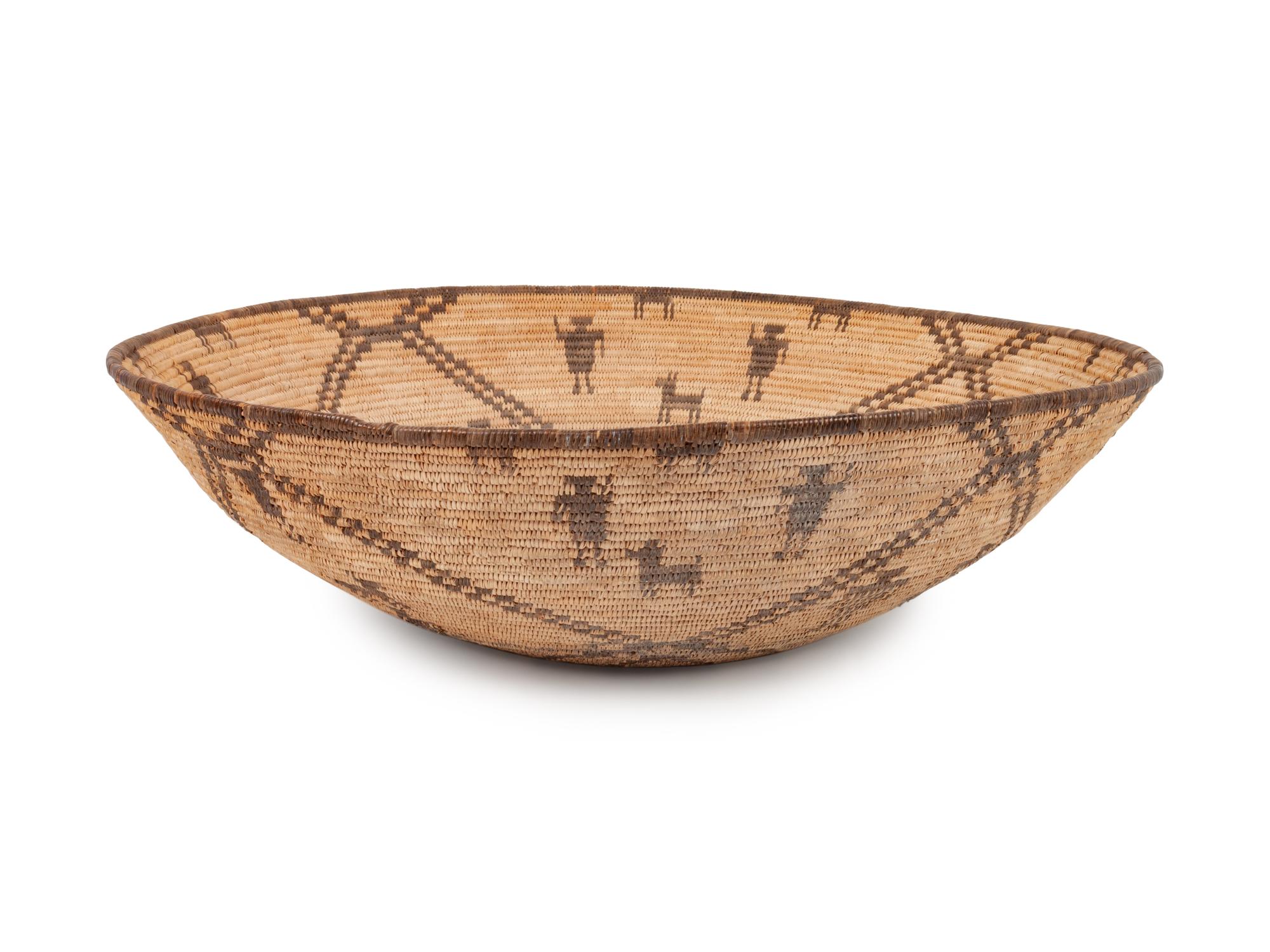 Apache Basket, with Figures