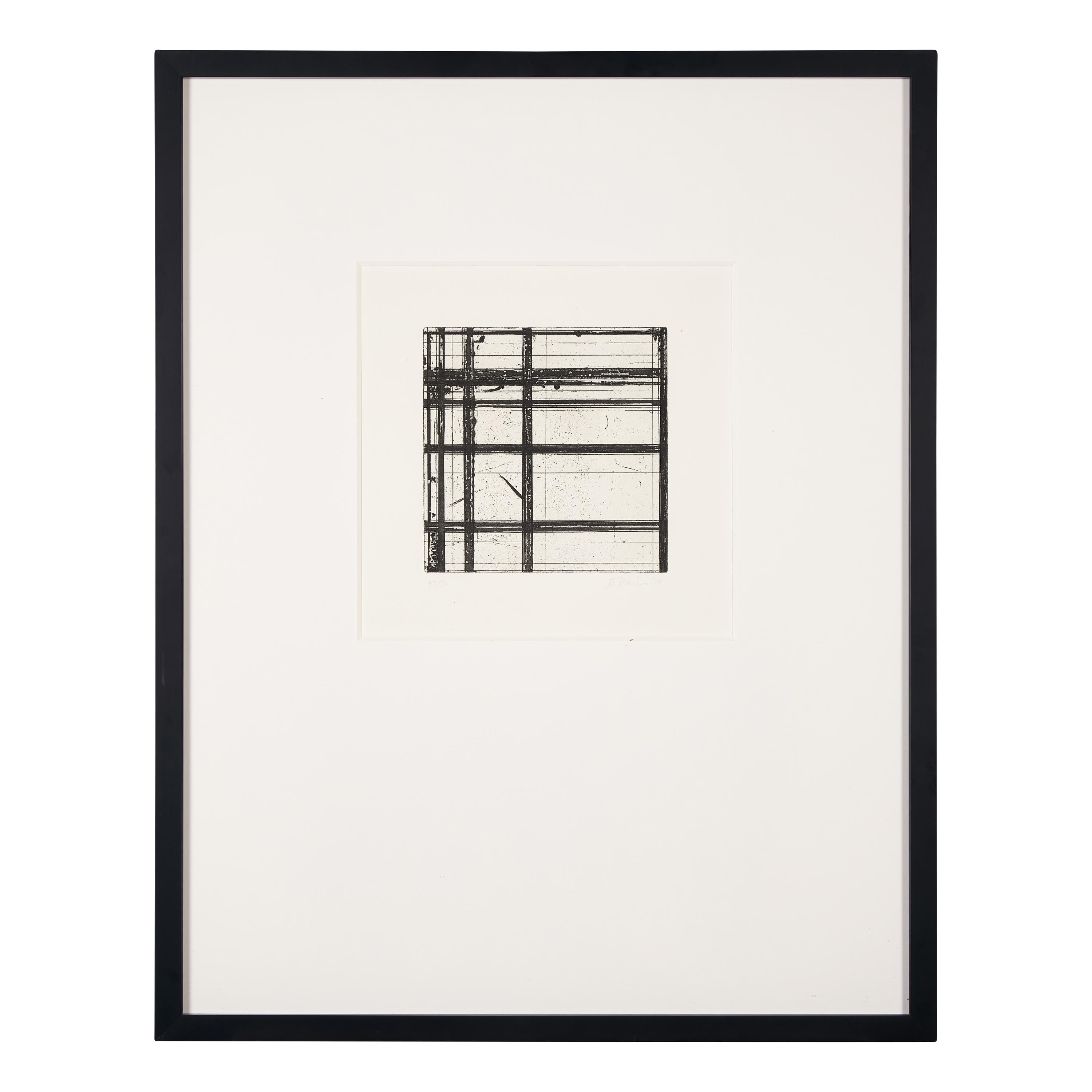 Brice Marden (American, 1938-2023) — Tiles : one plate, 1979