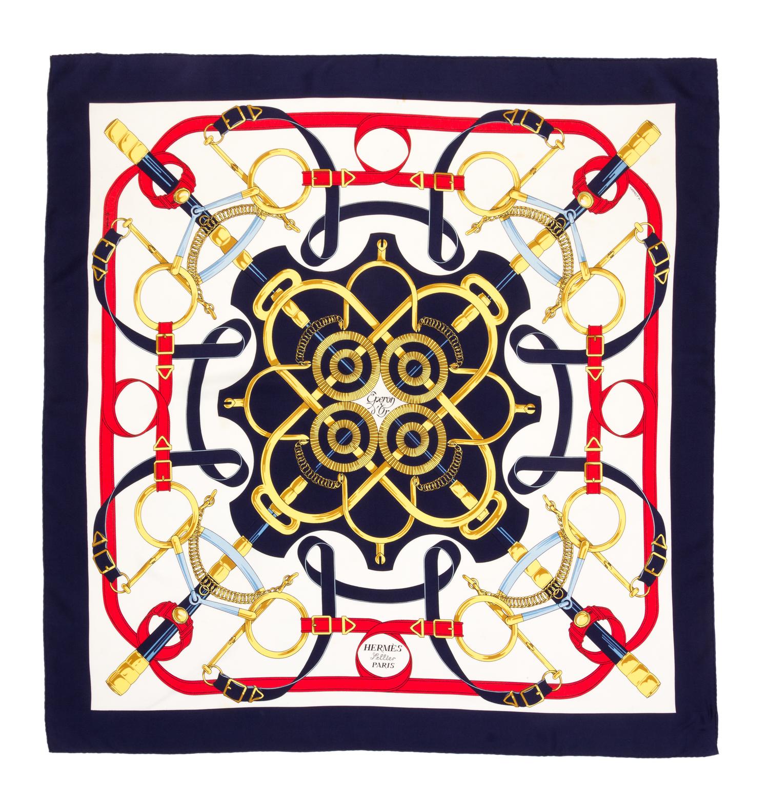 An Hermès 90cm Silk Scarf, 36" x 36".